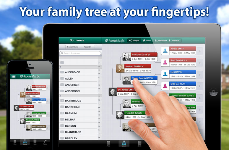 Your Family Tree at Your Fingertips