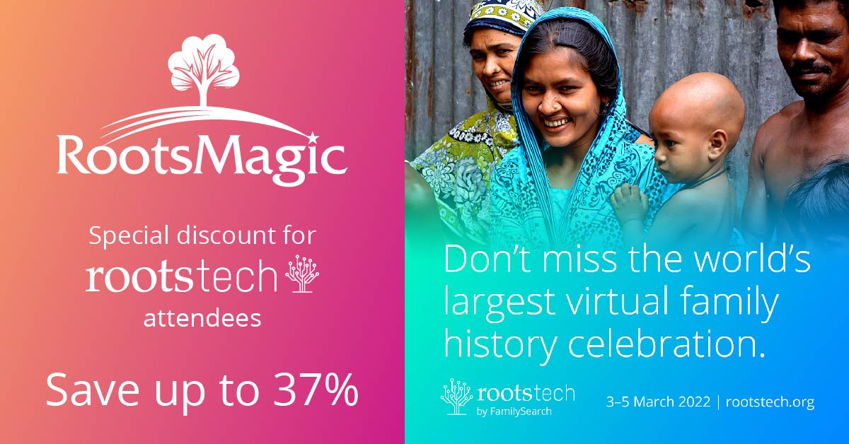 RootsTech Discount Offer