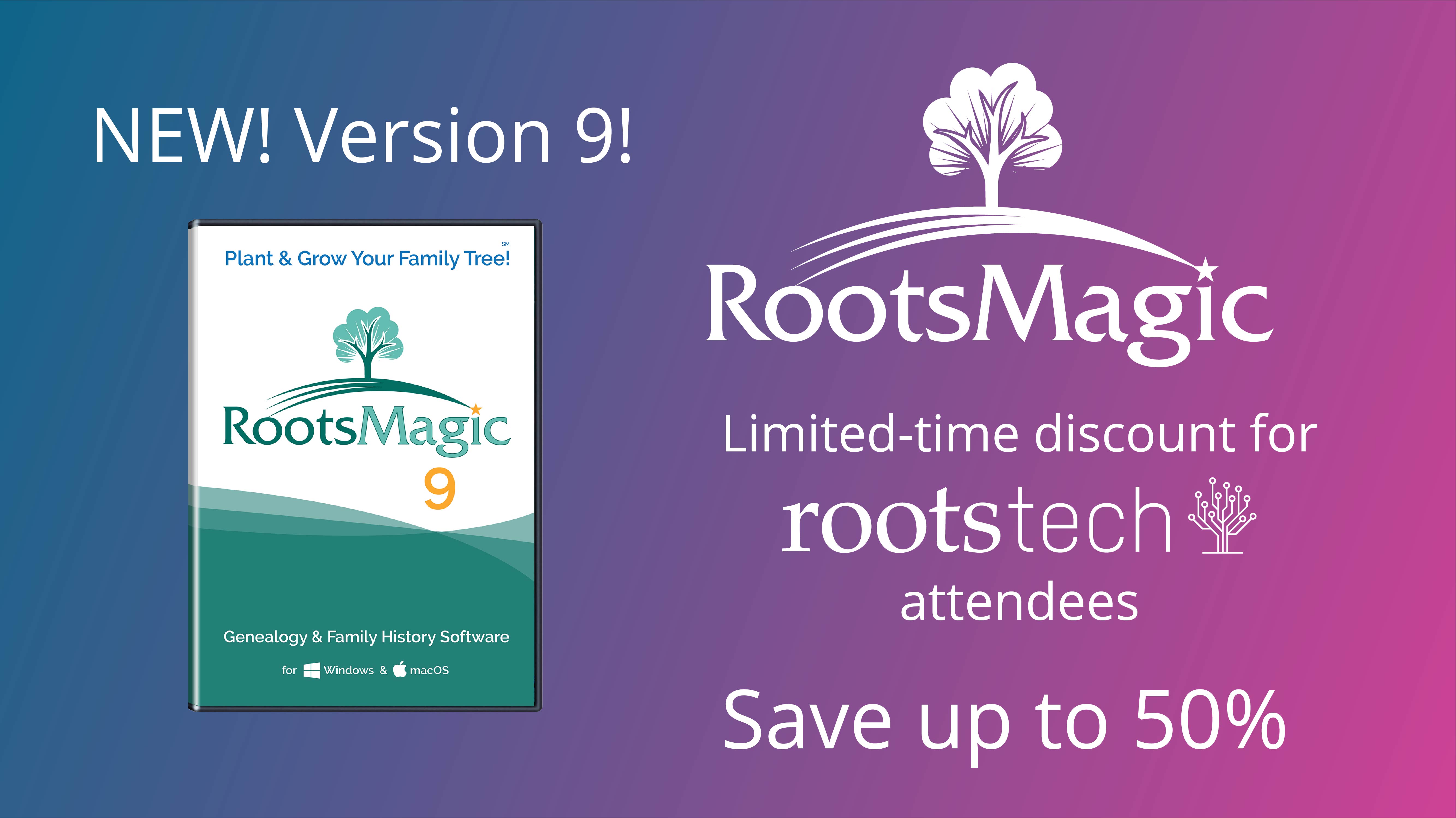 RootsTech Discount Offer